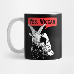 Yes Wiccan Mug